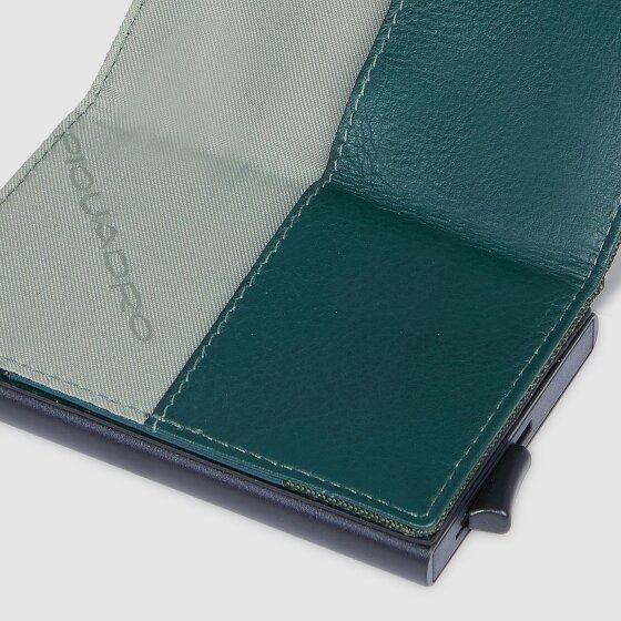 Piquadro PQ-Earth Creditcardhouder RFID-bescherming Leder 6.5 cm