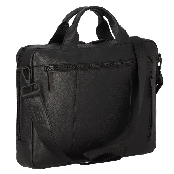 Jost Stockholm aktetas 37 cm laptop compartiment