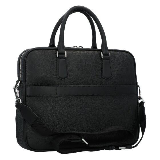 Boss New Crosstown Koffer Leer 38 cm Laptop compartiment