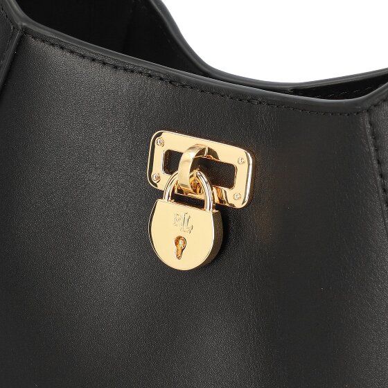 Lauren Ralph Lauren Tanner Mini tas Schoudertas Leer 16 cm