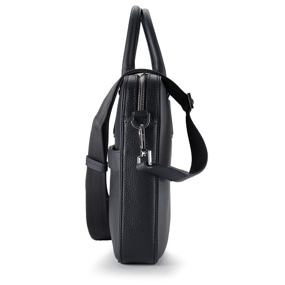 Boss New Crosstown Koffer Leer 38 cm Laptop compartiment