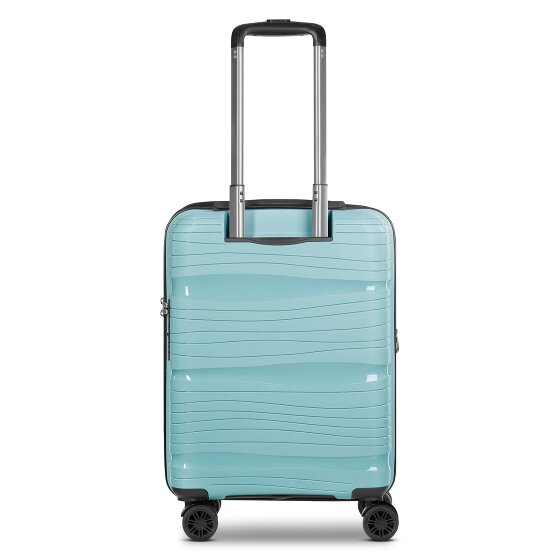 d&n Travel Line 4300-Plus 4 wielen Cabinewagen S 55 cm met uitbreidingsplooi