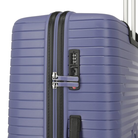 Travelite Orbita 4 wielen Kofferset 3-delig met uitbreidingsplooi
