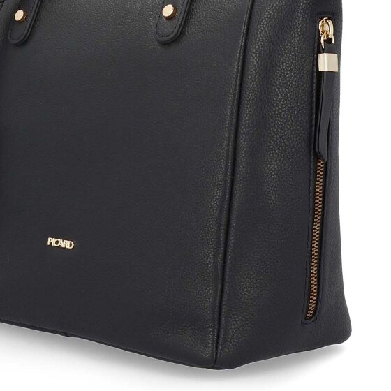 Picard Java Shopper Tas Leer 36 cm Laptop compartiment