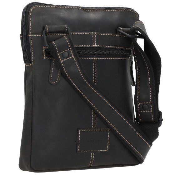 Jack Kinsky Baltimore 24 Schoudertas Leer 19 cm