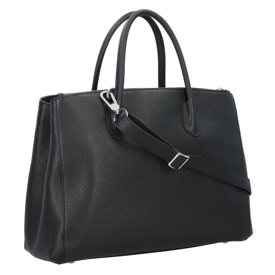 abro Adria Shopper Tas Leer 41 cm Laptop compartiment