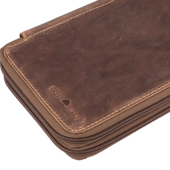 Greenburry Vintage Potloodetui Leer 13 cm