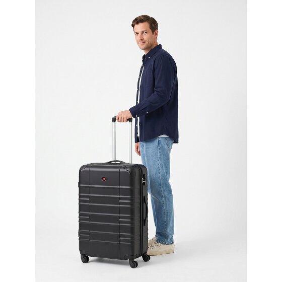 Wenger Amplar Evo 4 wielen Trolley L 75 cm met uitbreidingsplooi