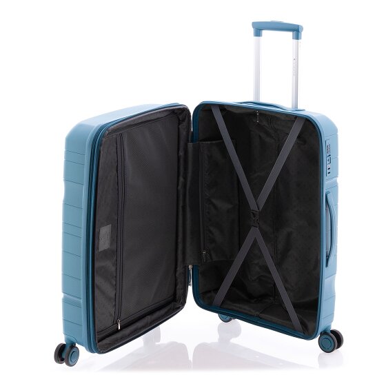Gladiator 3800 4 wielen Trolley 67 cm met uitbreidingsplooi