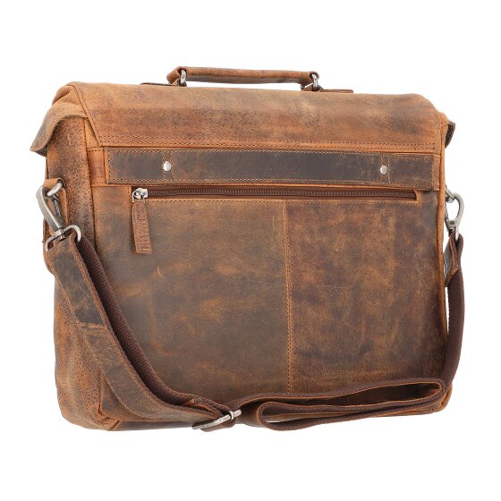 Pride and Soul Aktetas leer 37 cm laptop compartiment