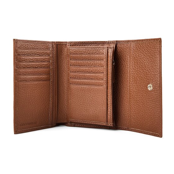 Coccinelle Metallic Zacht Portemonnee Leer 14 cm