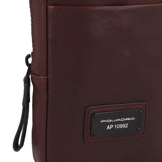 Piquadro Harper Telefoonhoesje Leer 12 cm