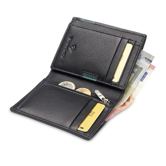 Roncato Monaco Portemonnee Leer 10.5 cm