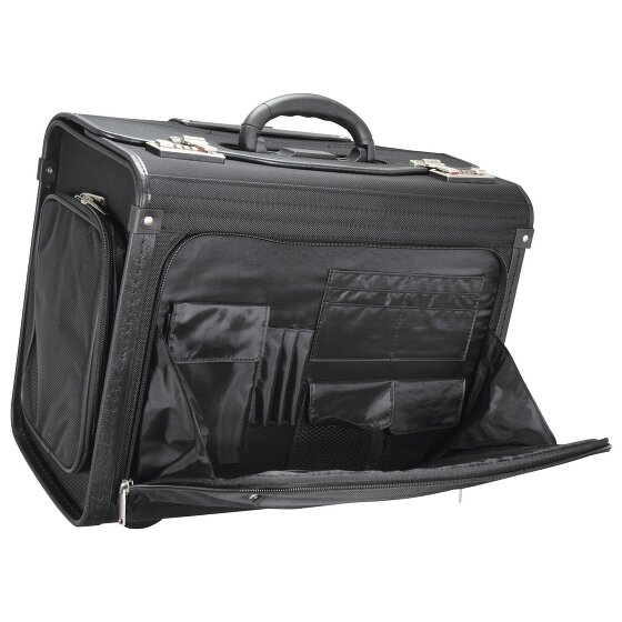 d&n Business & Travel 2 wielen Zakelijke trolley 35 cm Laptopvak