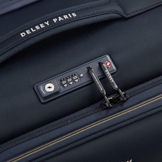 Delsey Paris Brochant 3 4 wielen Cabinewagen 55 cm met uitbreidingsplooi
