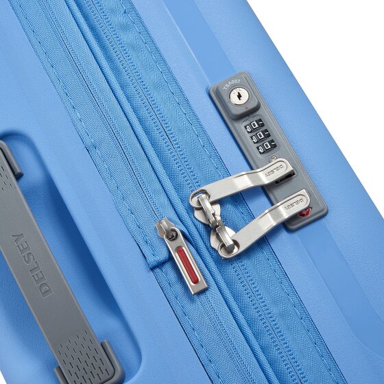 Delsey Paris Clavel 4-wiel cabinewagen 55 cm met uitbreidingsplooi