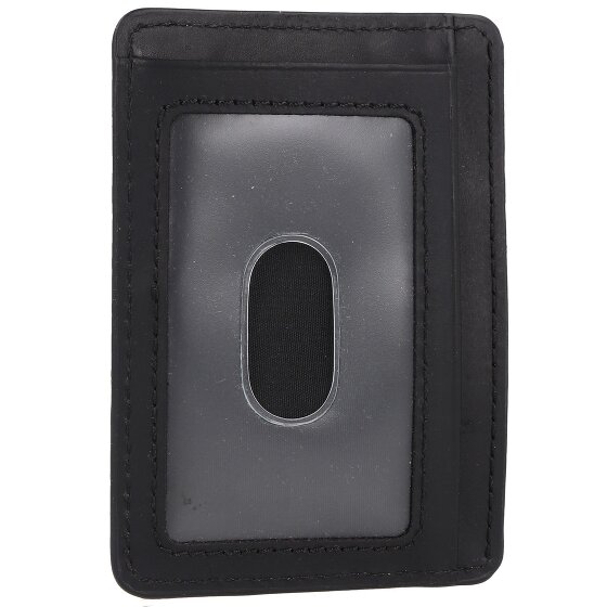 Fossil Everett creditcard etui leer 10 cm