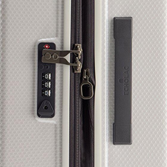 Echolac Logic Pro 4 wielen Kofferset 3-delig met uitbreidingsplooi