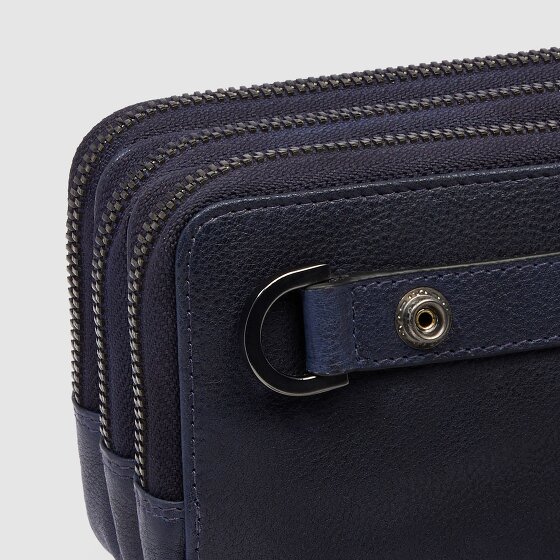 Piquadro Cronus Toilettas Leer 19.5 cm