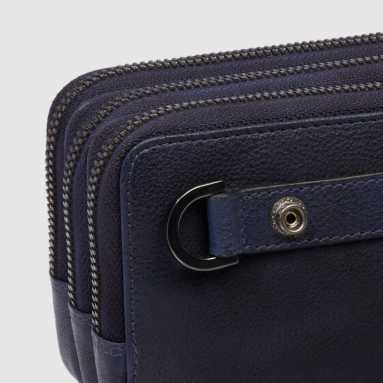 Piquadro Cronus Toilettas Leer 19.5 cm