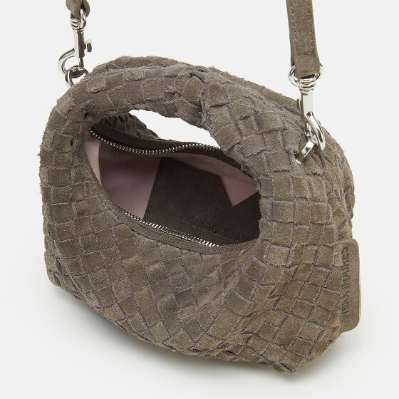 LES VISIONNAIRES Greta Micro weave Handtas Leer 20 cm