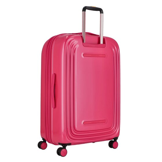 Mandarina Duck Logoduck + Metal 4 wielen Trolley L 75 cm met uitbreidingsplooi