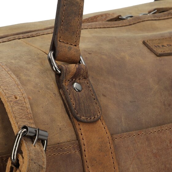 Harold's Travelbag Weekender reistas Leer 50 cm