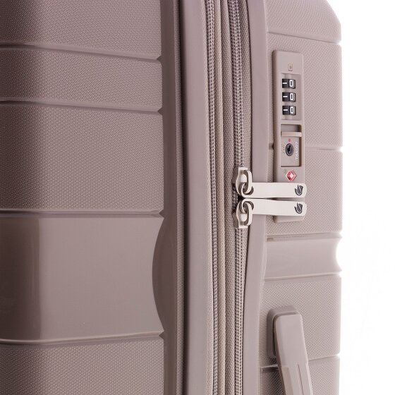 Gladiator 3800 4 wielen Trolley 77 cm met uitbreidingsplooi