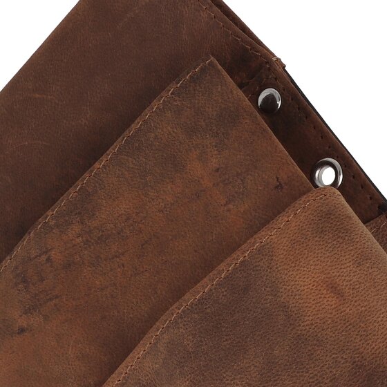 Alassio Ober Portemonnee Fanny Pack Leer 10 cm