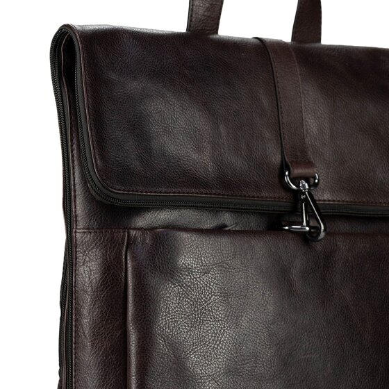 Jost London Dagrugzak Leder 44 cm Laptopvak