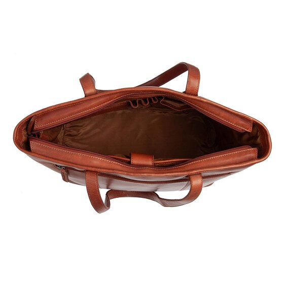 The Chesterfield Brand Astano Schoudertas Leer 33 cm Laptop compartiment