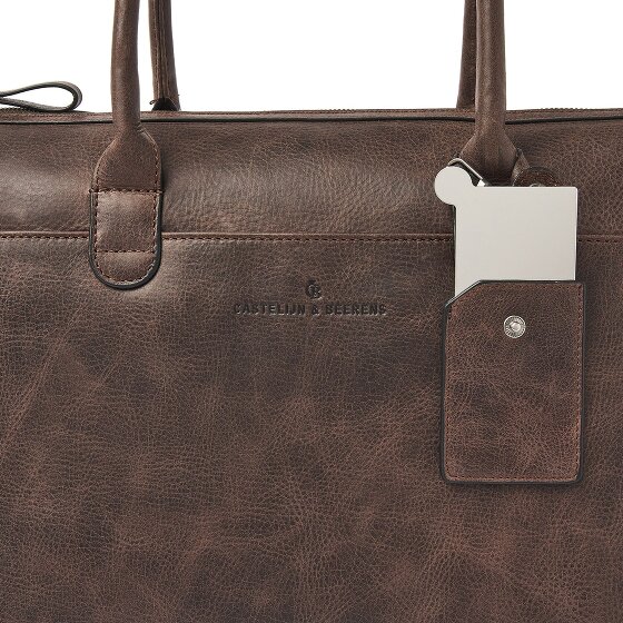 Castelijn & Beerens Carisma Schoudertas RFID Leer 40 cm Laptopcompartiment