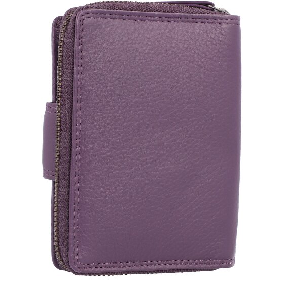 Greenburry Sponsachtig portefeuille leer 9,5 cm
