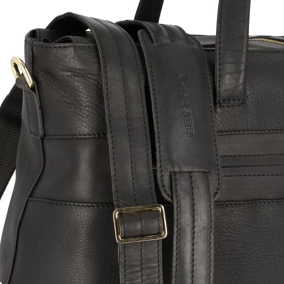 Plevier Edge Koffer RFID-bescherming Leer 40 cm Laptop compartiment