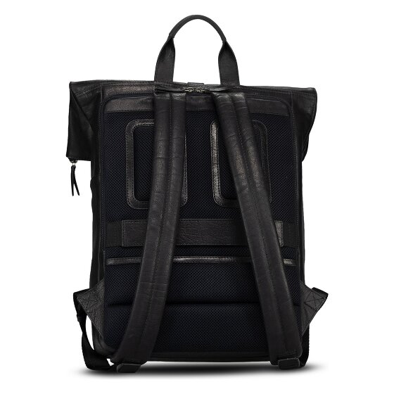 Jost Glasgow Dagrugzak RFID-bescherming Leder 42 cm Laptopvak
