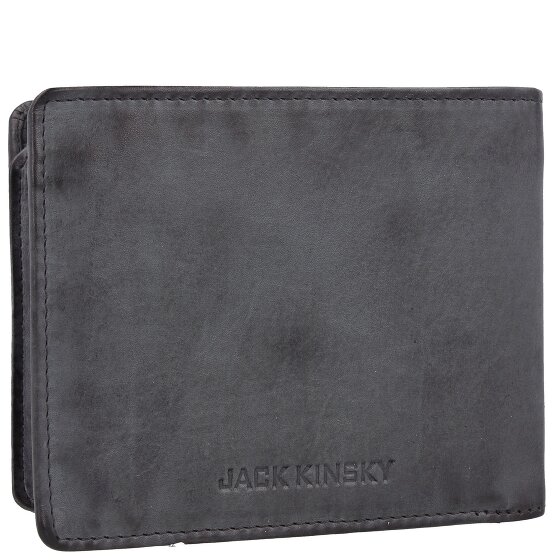 Jack Kinsky Nelson Portemonnee RFID Leer 13 cm