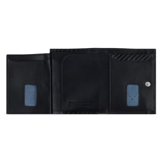 bugatti Secure Slim Portemonnee RFID-bescherming Leer 8 cm