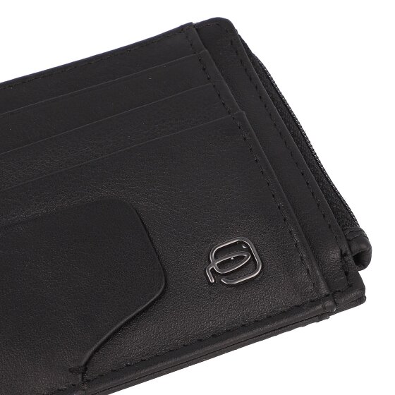 Piquadro Akron Kredietkaart etui RFID-bescherming Leer 11.5 cm