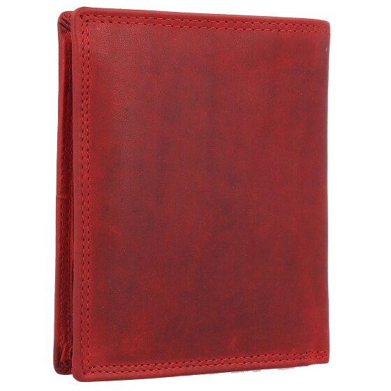 Jack Kinsky Risör Portemonnee RFID-bescherming Leer 11 cm