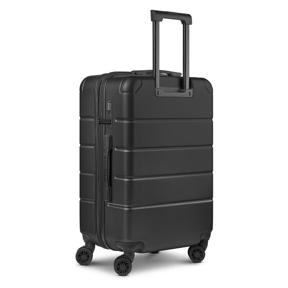 Police Dublin 4 wielen Trolley M 64 cm met uitbreidingsplooi