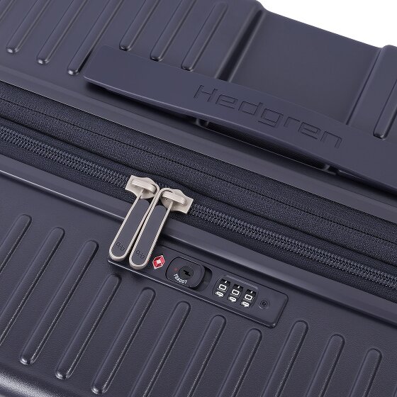 Hedgren Raku 4 wielen Trolley 65.5 cm met uitbreidingsplooi