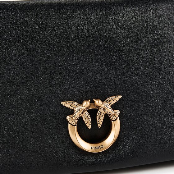 PINKO Love Soft Clutch Leder 19.5 cm