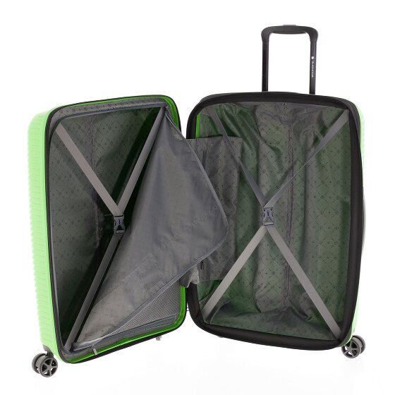 Gladiator 2800 4 wielen Trolley 67 cm met uitbreidingsplooi