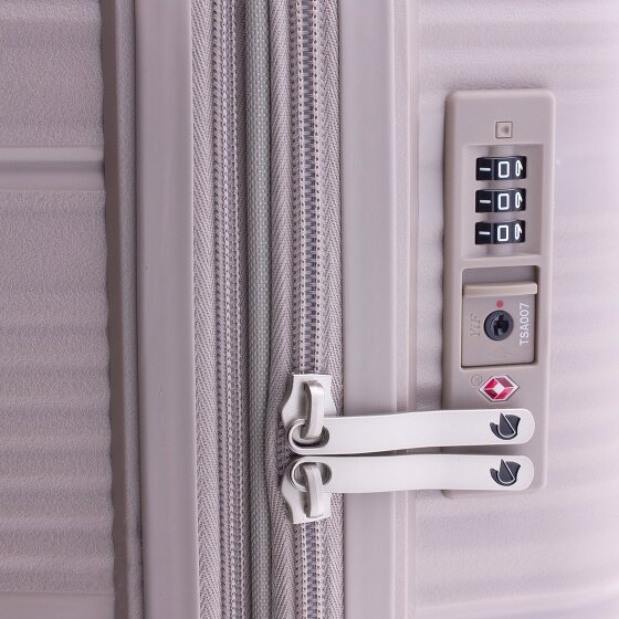 Gladiator 0800 4 wielen Cabinewagen 55 cm met uitbreidingsplooi