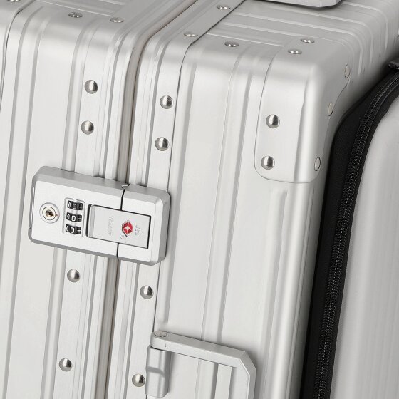 Aleon Binnenlandse handbagage: Cabinewagen van aluminium met 4 wielen, 53 cm, laptopvak