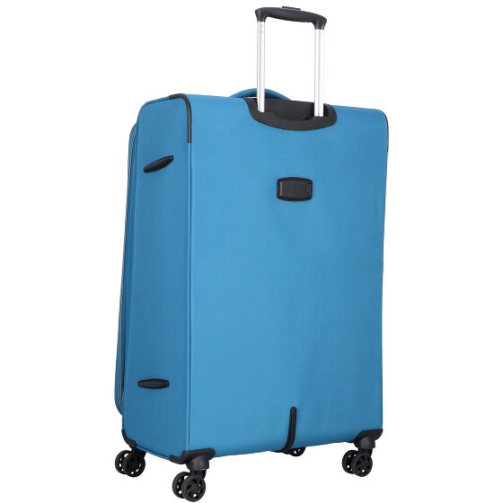 d&n Travel Line 9204 4 wielen Trolley L 76 cm met uitbreidingsplooi