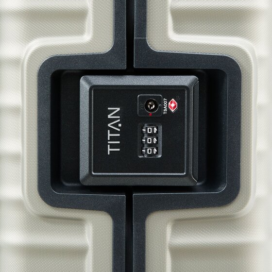 Titan Litron Frame 4 wielen Cabinewagen 55 cm Laptop compartiment