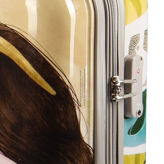 Anekke Muse 4 wielen Cabinewagen 55 cm met uitbreidingsplooi