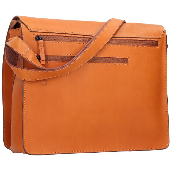 Jost Futura schoudertas L leder 35 cm laptopvak