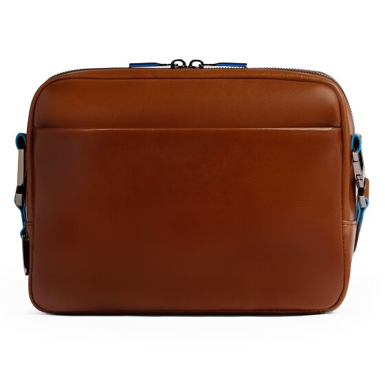 Piquadro Blue Square Schoudertas RFID-bescherming Leer 25 cm